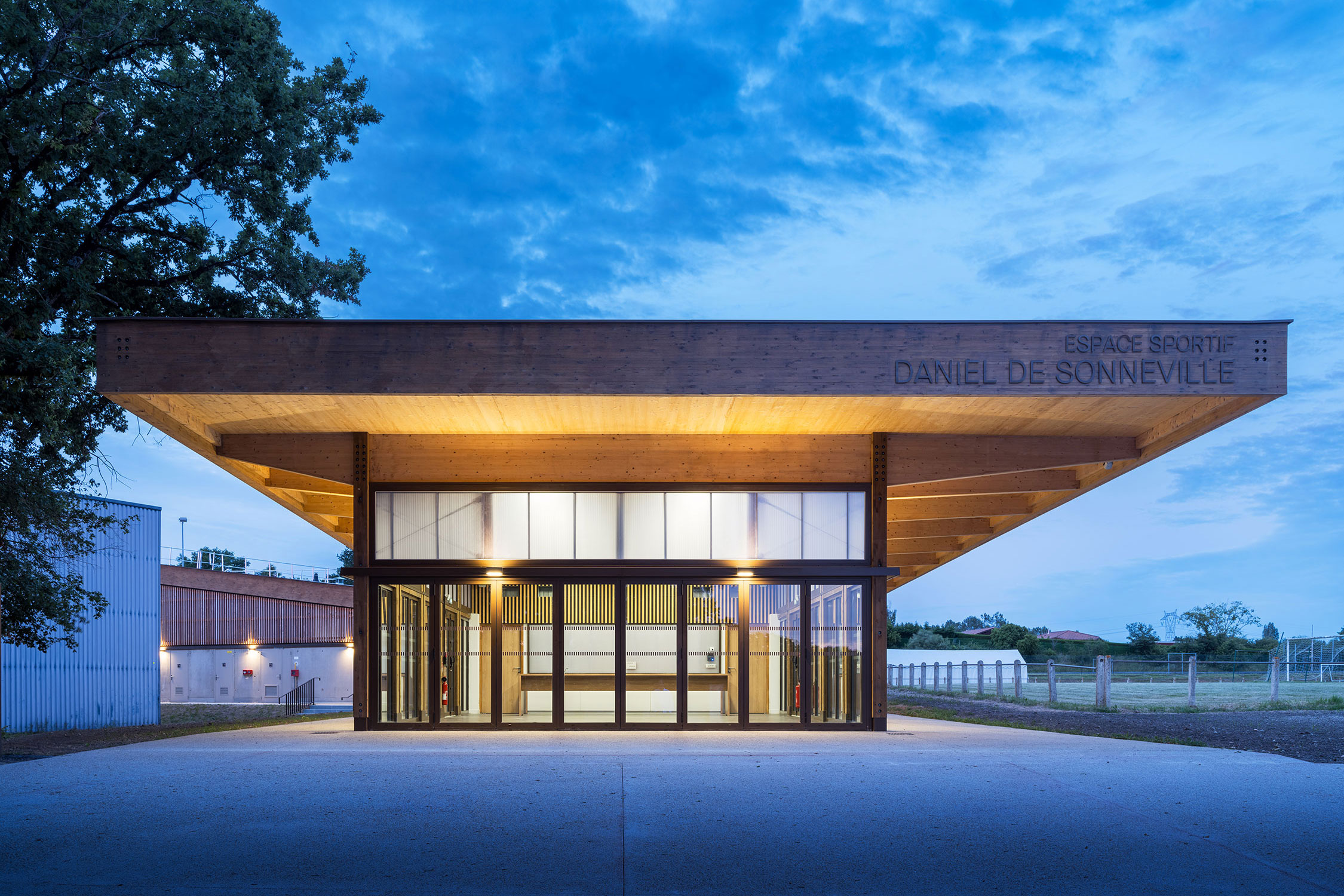 Blamm architecture | Espace Sportif à St Eulalie